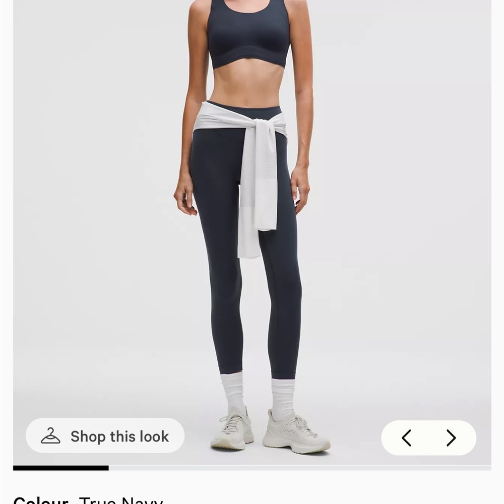Lululemon Wunder Under HR 7/8 Tight *F HIGH-RISE 7/8 TIGHT 25” size 2 Black